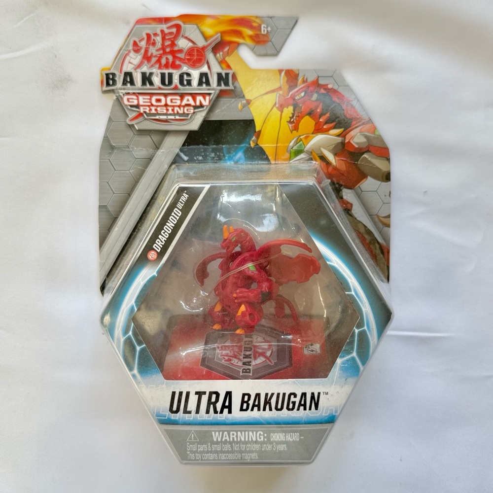 Bakugan Geogan Rising Dragonoid Ultra Action Figure NWT Sealed